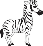 Zebra clipart #20, Download drawings