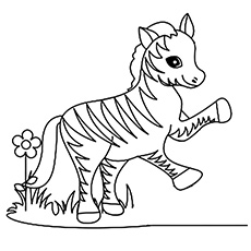 Zebra coloring #18, Download drawings