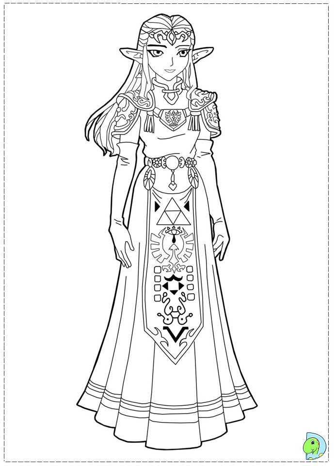 Zelda coloring #16, Download drawings
