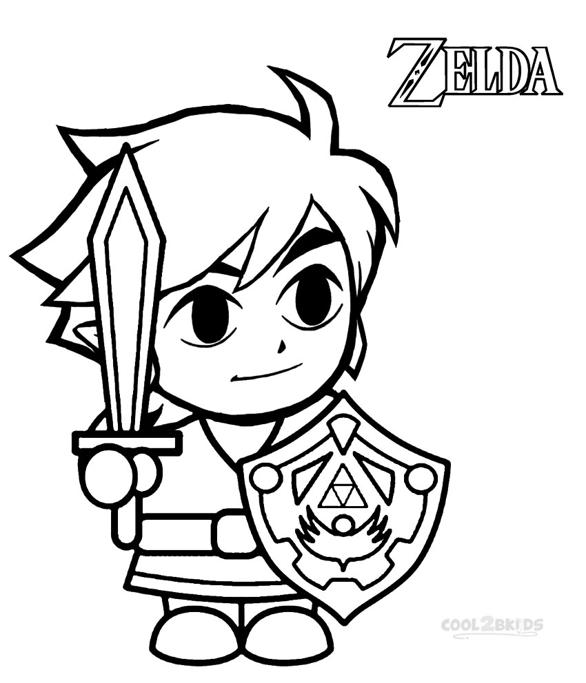 Zelda coloring #19, Download drawings