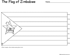 Zimbabwe coloring #8, Download drawings
