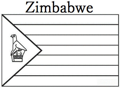 Zimbabwe coloring #4, Download drawings