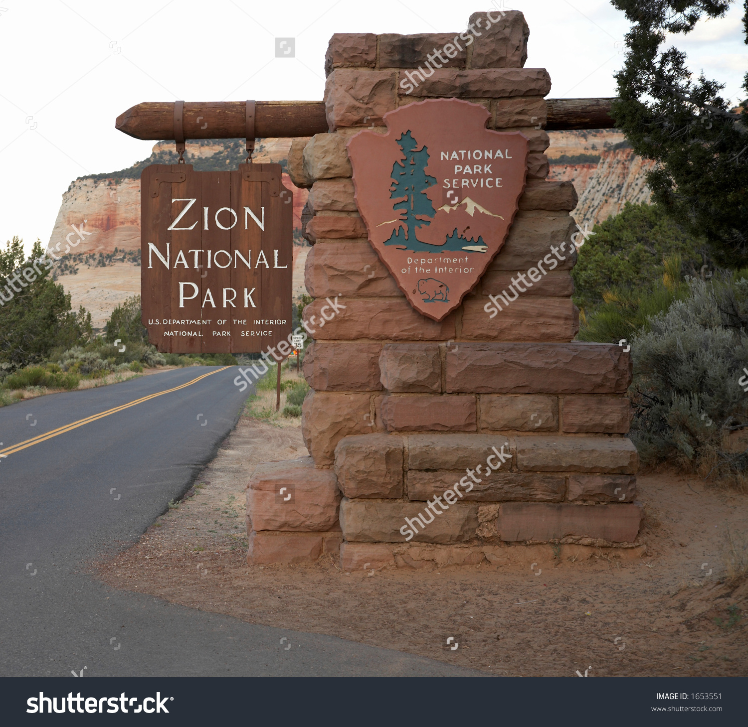 Zion National Park clipart #1, Download drawings