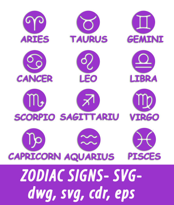Zodiac Sign svg #8, Download drawings
