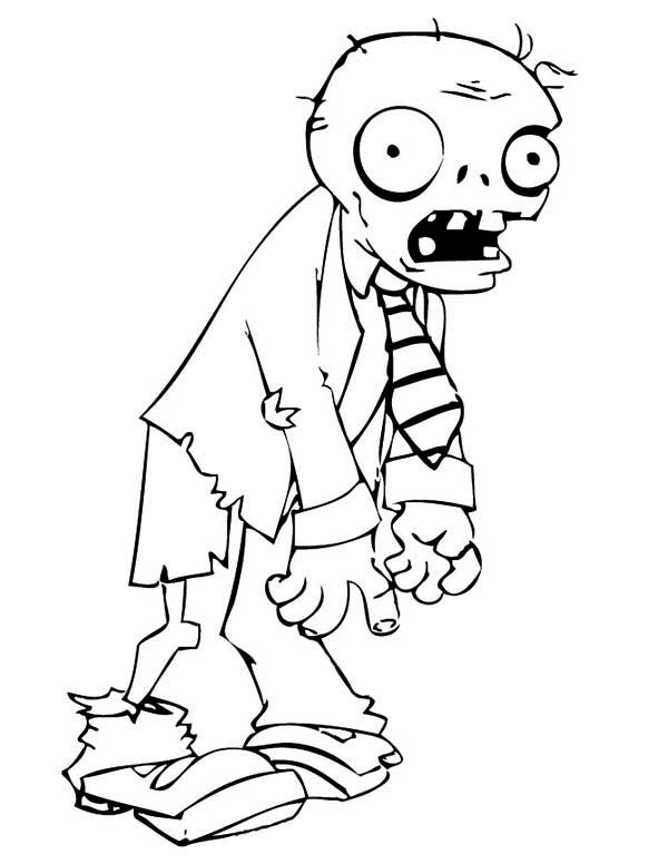 Zombie coloring #20, Download drawings