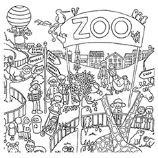 Zoo coloring #19, Download drawings
