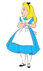 Alice In Wonderland clipart