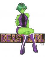 Beast Girl clipart