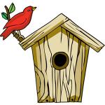 Bird House clipart