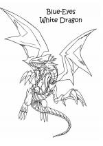 White Dragon coloring