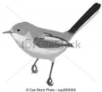 Blue-gray Gnatcatcher clipart
