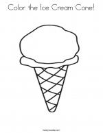 Ice Cream coloring