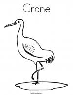 Crane coloring