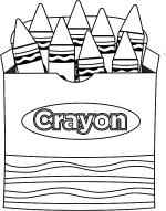 Crayon coloring
