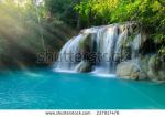 Erawan Waterfall clipart
