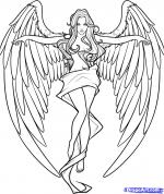 Fallen Angel coloring