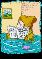Flooding clipart
