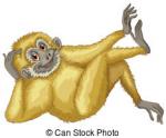 Gibbon clipart