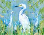 Great Egrets svg