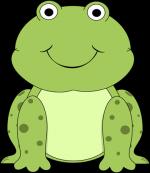 Green Frog clipart