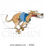 Greyhound clipart