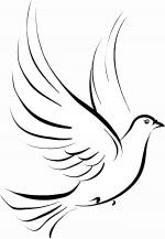 Holy Dove clipart