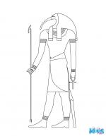 Horus (Deity) coloring