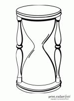 Hourglass coloring