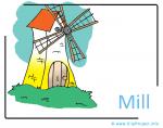 Mill clipart