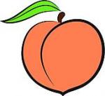 Peach clipart