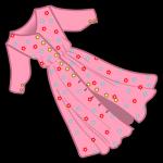 Pink Dress clipart