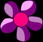 Purple Flower clipart