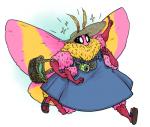 Rosy Maple Moth clipart