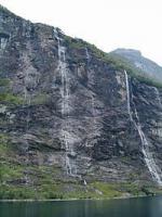 Seven Sisters Waterfall, Norway coloring
