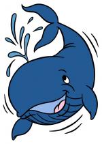 Sharkwhale clipart