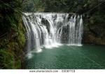 Shifen Waterfall clipart