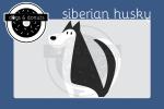 Siberian Husky svg