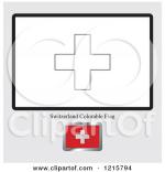Swiss Flag coloring