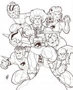 Thunder Cats coloring