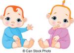 Twins clipart