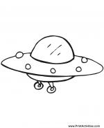 UFO coloring