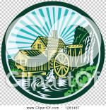 Watermill clipart