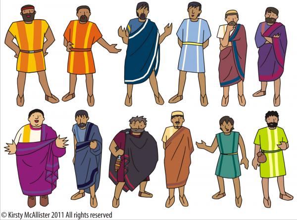 12 Apostles clipart