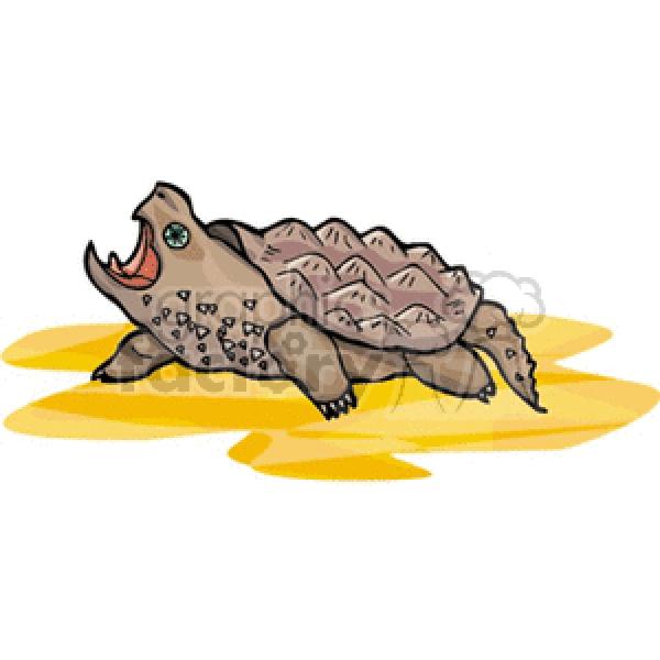 Alligator Snapping Turtle clipart