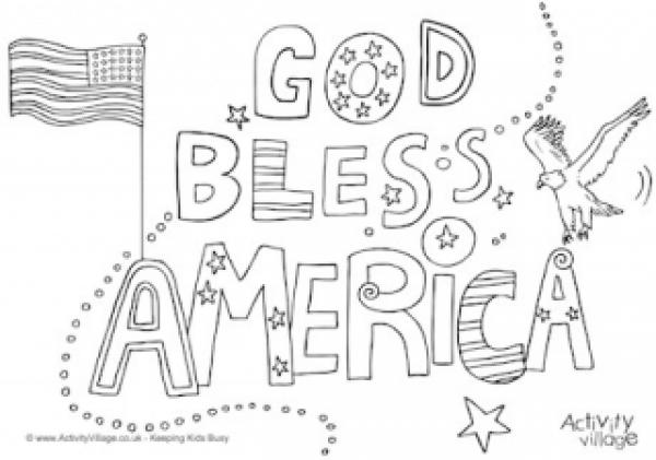 preview America coloring