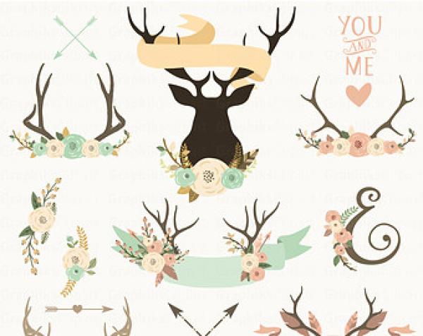 preview Antler clipart