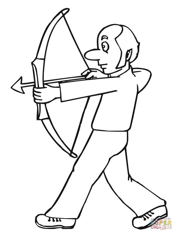 Archer coloring