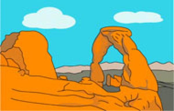 Arches National Park clipart