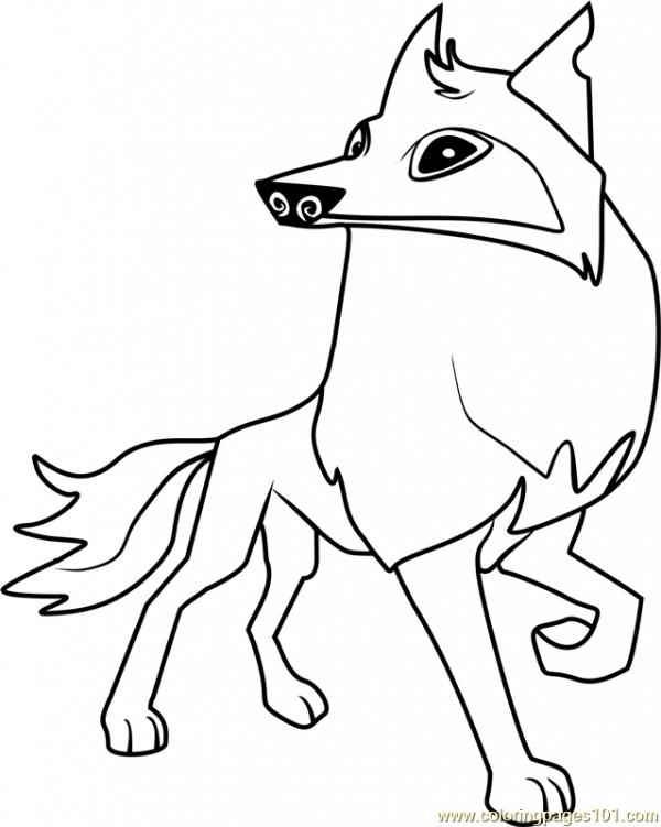 preview Arctic Wolf coloring