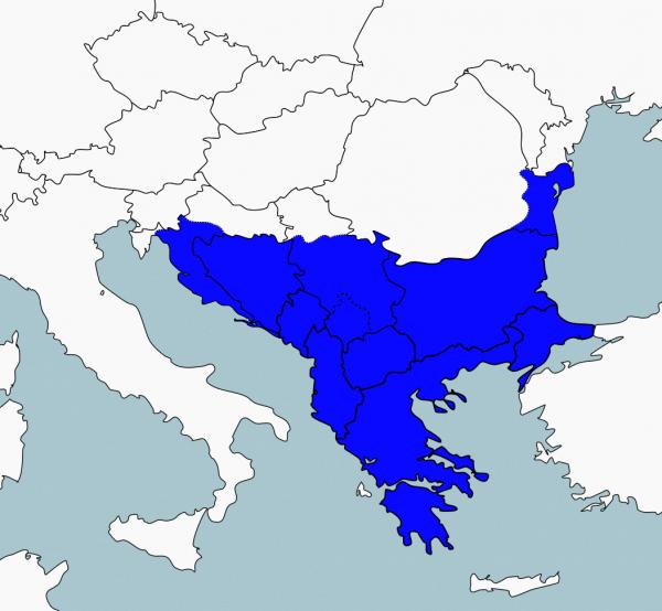 Balcans svg
